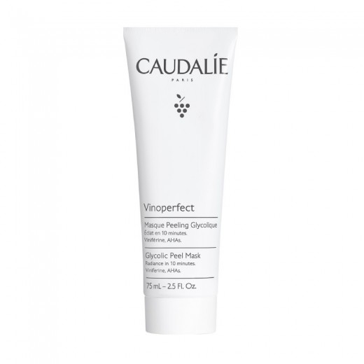 Caudalie Vinoperfect, glikolowa maseczka peelingująca, 75 ml