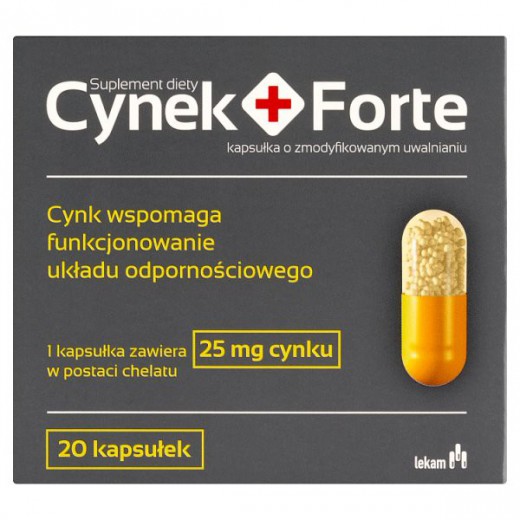 Cynek+ Forte, 20 kapsułek