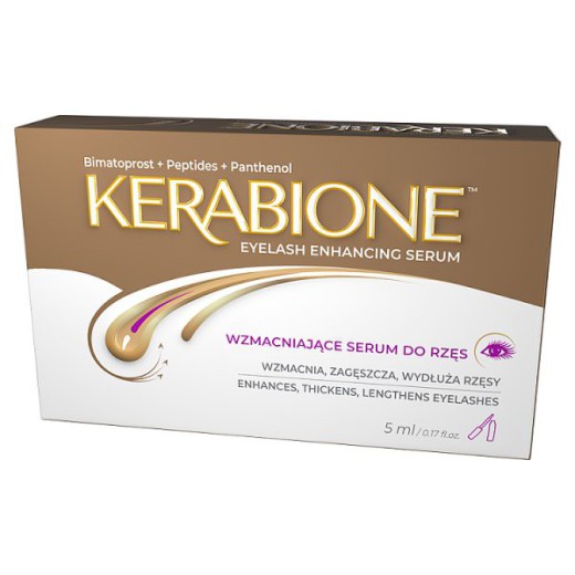 Kerabione, wzmacniające serum do rzęs, 5 ml