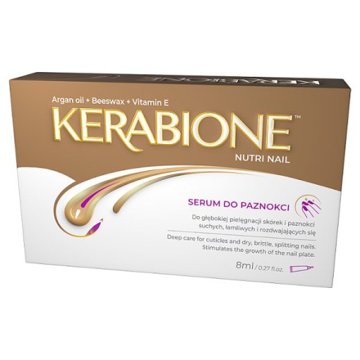 Kerabione Nutri Nail, serum do paznokci, 8 ml