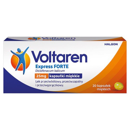 Voltaren Express Forte 25mg, 20 kapsułek