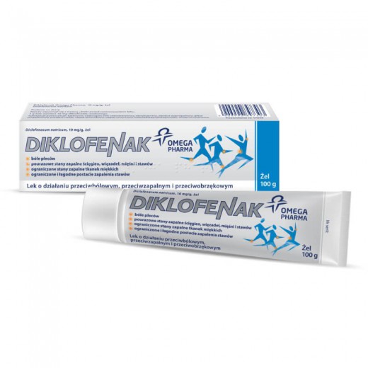 Diklofenak 10mg/g, żel, 100g
