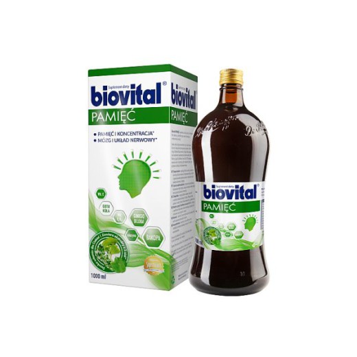 Biovital Pamięć, płyn, 1000ml