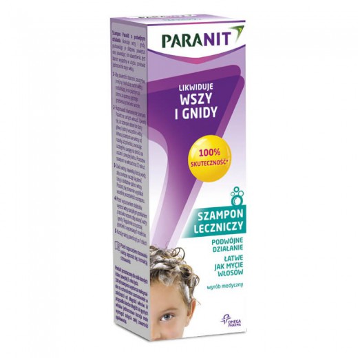 Paranit, szampon przeciw wszawicy, 100ml