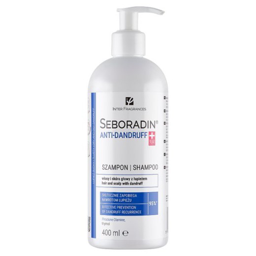 Seboradin Anti Dandruff, szampon przeciwłupieżowy, 400 ml