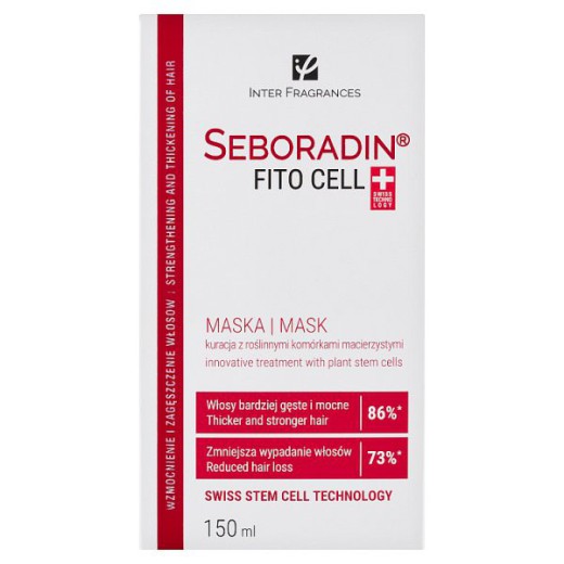 Seboradin FitoCell, wzmacniająca maska do włosów z roślinnymi komórkami macierzystymi, 150 ml