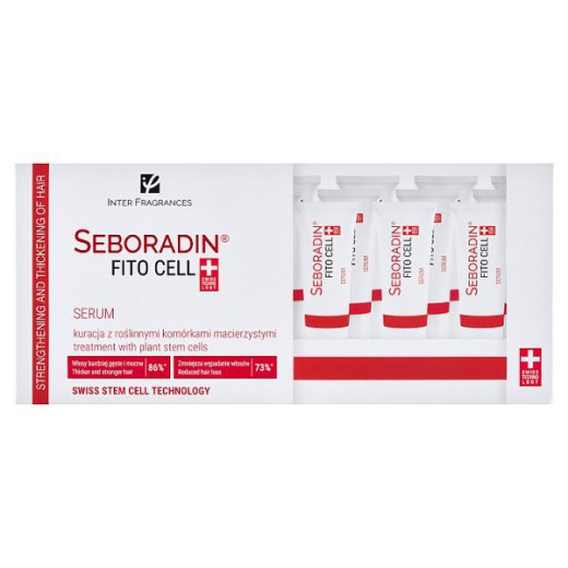 Seboradin FitoCell, serum stymulujące odrost włosów, 6 g x 15 tubek
