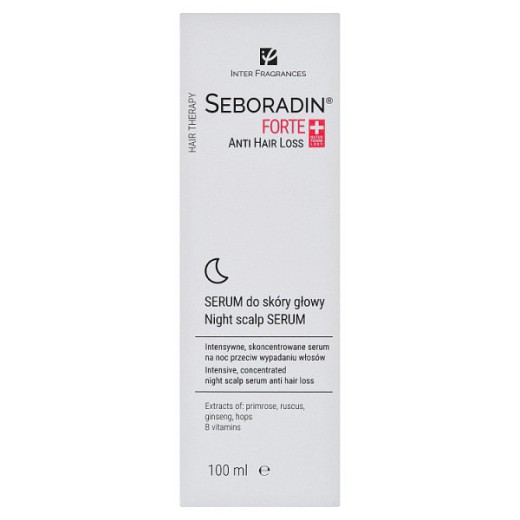 Seboradin Forte, Anti Hair Loss, serum przeciw wypadaniu włosów, 100 ml