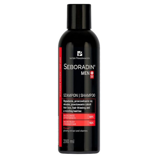 Seboradin Men, szampon przeciw wypadaniu włosów, 200 ml