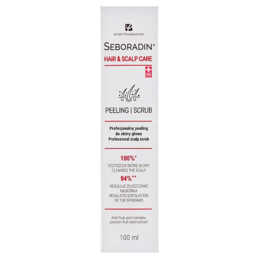 Seboradin Hair & Scalp Care, profesionalny peeling do skóry głowy, 100 ml