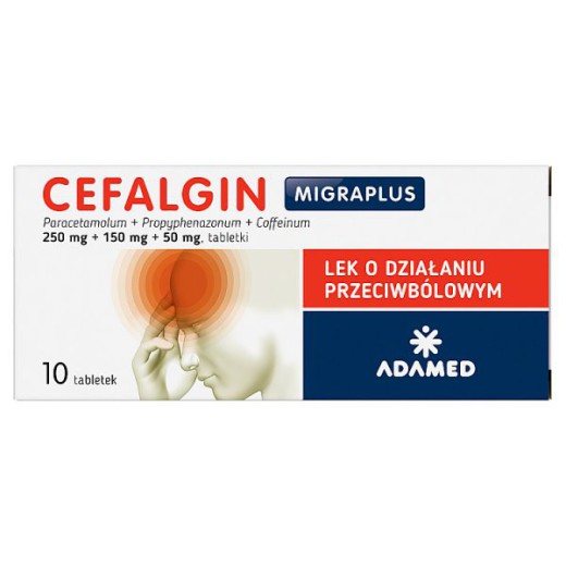 Cefalgin, 10 tabl