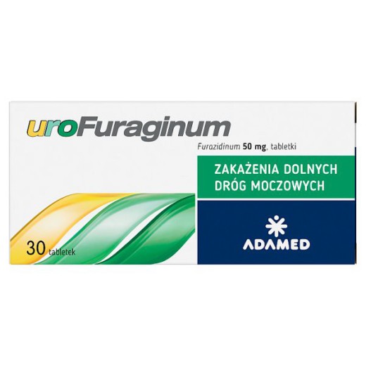 UroFuraginum 50 mg, tabletki, 30 szt.
