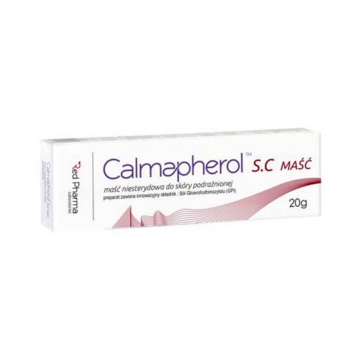 Calmapherol S.C, maść niesterydowa do skóry podrażnionej, 20 g