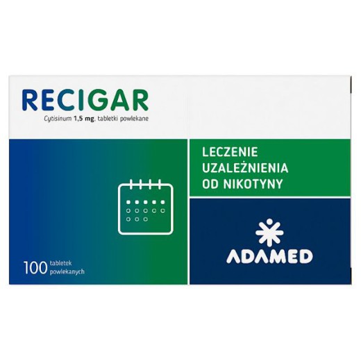 Recigar 1,5mg, 100 tabletek