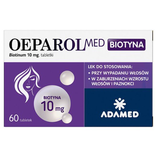 OeparolMed Biotyna 10 mg, 60 tabletek