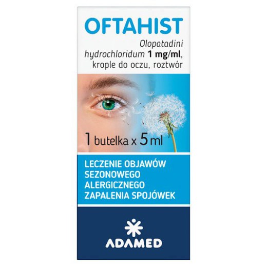 Oftahist, 1 mg/ ml, krople do oczu, 5 ml