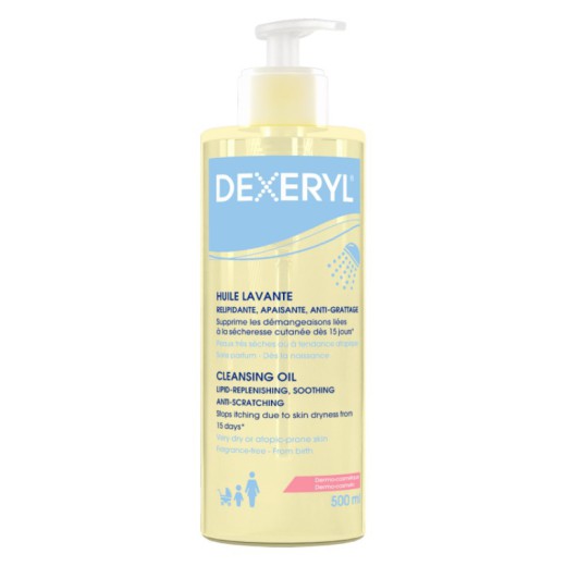Dexeryl, olejek do mycia, skóra bardzo sucha, 500 ml