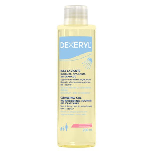 Dexeryl, olejek do mycia, skóra bardzo sucha, 200 ml