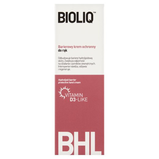 Bioliq BHL, barierowy krem ochronny do rąk, 75 ml