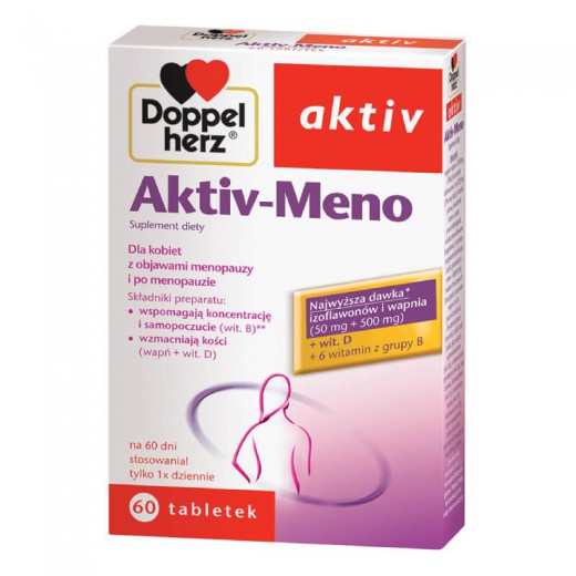 Doppelherz Aktiv, Aktiv-Meno, 60 tabletek