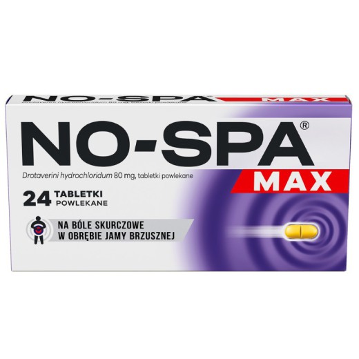 No-Spa Max 80 mg, 24 tabletki powlekan