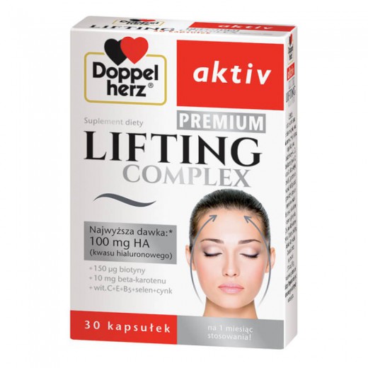 Doppelherz Aktiv, Lifting Complex Premium, 30 kapsułek