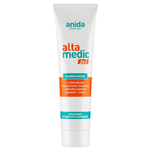 Anida Alta Medic, żel kojąco-łagodzący kwaśna woda, 100 ml