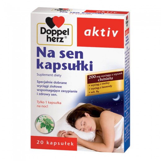Doppelherz Aktiv, Na sen, 20 kapsułek