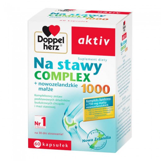 Doppelherz Aktiv, Na stawy Complex, 60 kapsułek