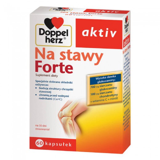 Doppelherz Aktiv, Na stawy Forte, 60 kapsułek