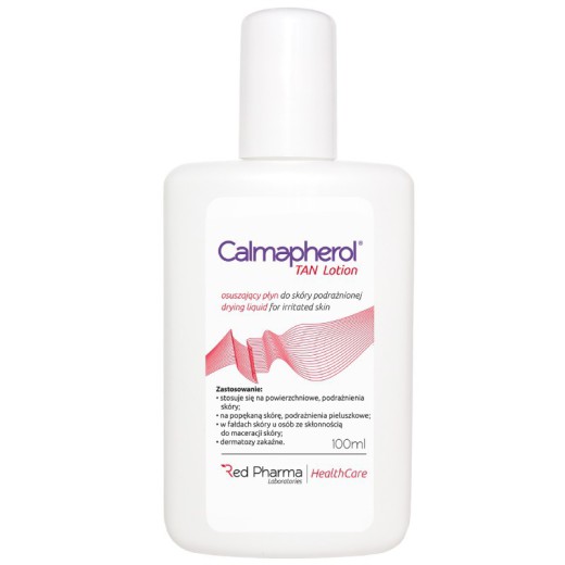 Calmapherol Tan Lotion, osuszający płyn do skóry podrażnionej, 100 ml