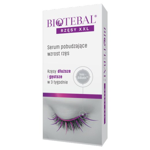 Biotebal Rzęsy XXL, serum pobudzające wzrost rzęs, 3 ml