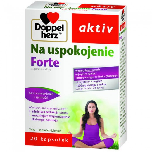Doppelherz Aktiv, Na uspokojenie Forte, 20 kapsułek