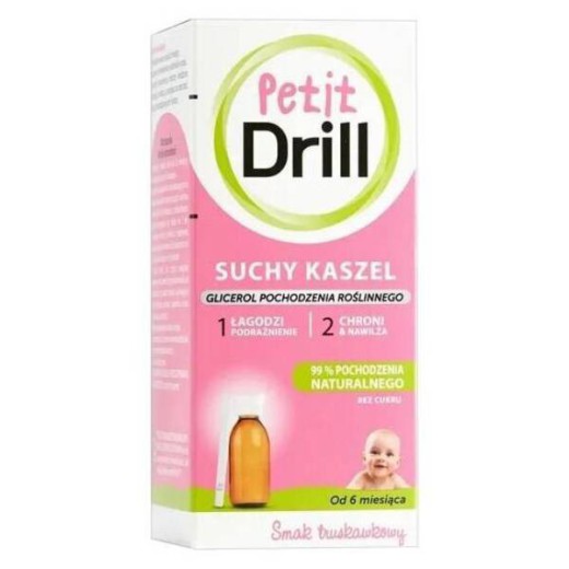 PetitDrill, syrop dla dzieci i niemowląt od 6 miesiąca, 125 ml