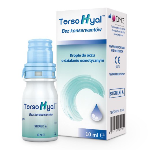 TersoHyal, przeciwobrzękowe krople do oczu, 10 ml
