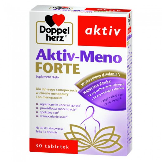 Doppelherz Aktiv, Meno Forte, 30 tabletek