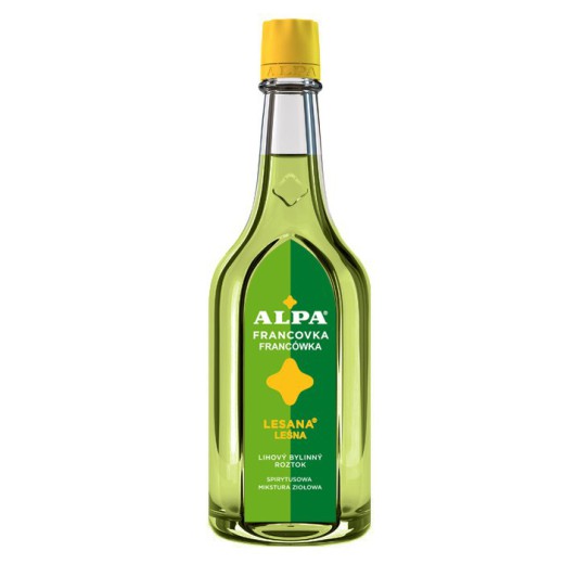Alpa Francówka Leśna, spirytusowa mikstura ziołowa o wszechstronnym działaniu 160ml