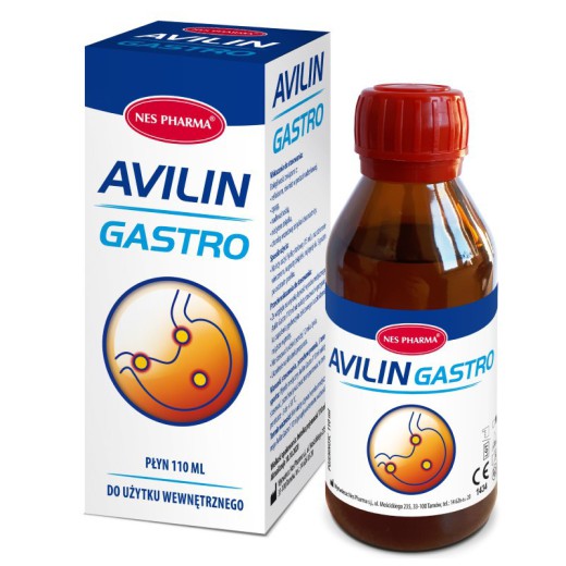 Avilin Gastro, płyn, do użytku wewnętrznego, 110 ml