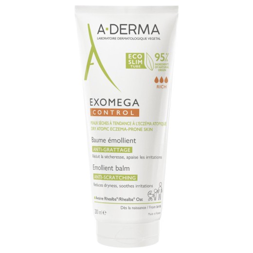 A-Derma Exomega Control, Balsam emolientowy, 200 ml
