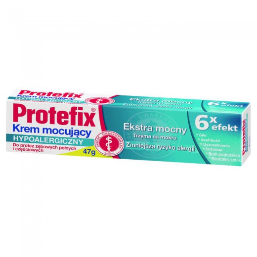 Protefix, krem mocujący Hypoalergiczny, 47g