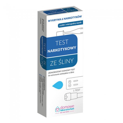 Test narkotykowy ze śliny, 1 sztuka