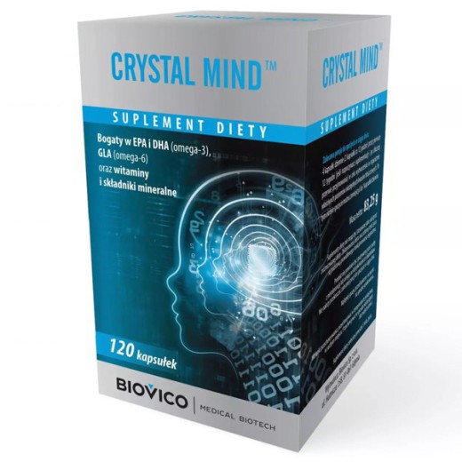 Crystal Mind, 120 kapsułek
