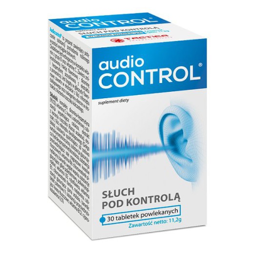 Audiocontrol, wsparcie słuchu, 30 tabletek