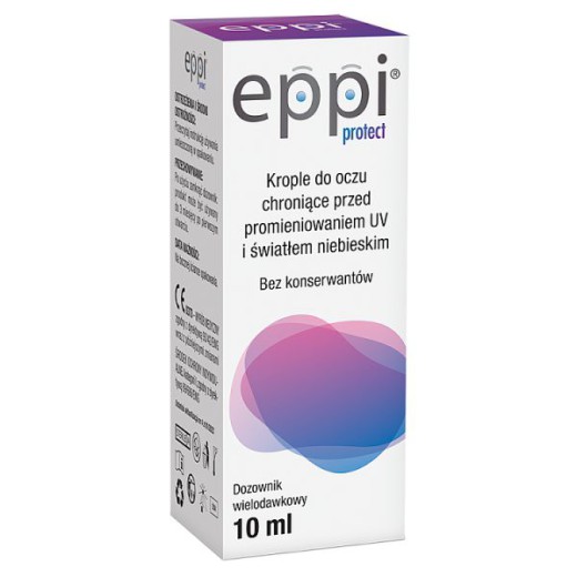 Eppi Care, krople do oczu, nawilżające, 10 ml
