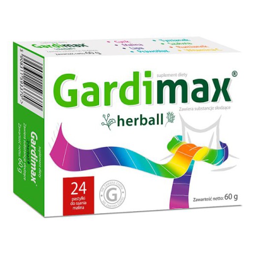 Gardimax Herball, pastylki do ssania, 24 szt.