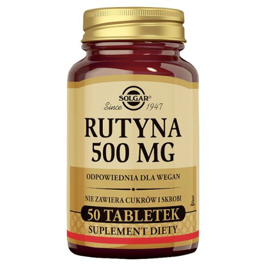Solgar Rutyna 500mg, tabletki, 50 szt.