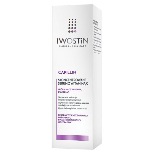 Iwostin Capillin, serum przeciwzmarszczkowe na naczynka, 40 ml