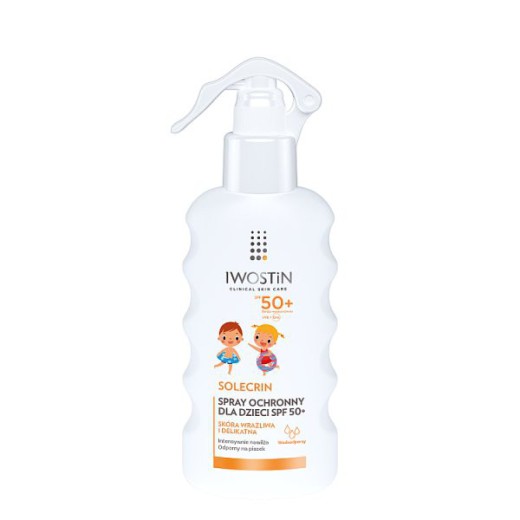 Iwostin Solecrin, spray ochronny dla dzieci, SPF50+, 175 ml