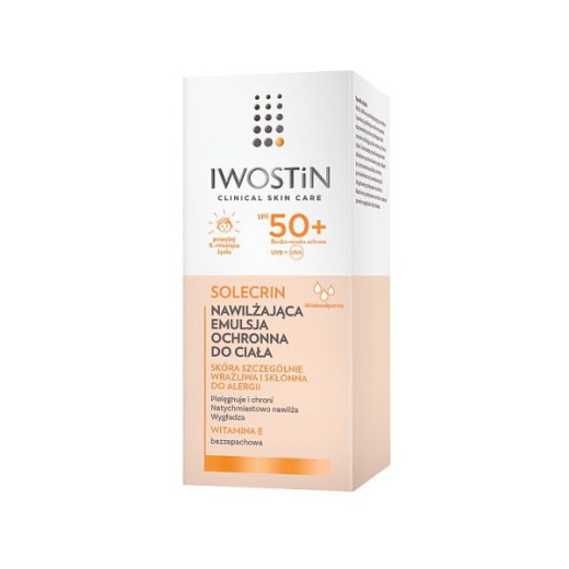 Iwostin Solecrin, emulsja ochronna, SPF50 +, 100 ml