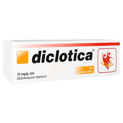 Diclotica, żel 10mg/g, 100g